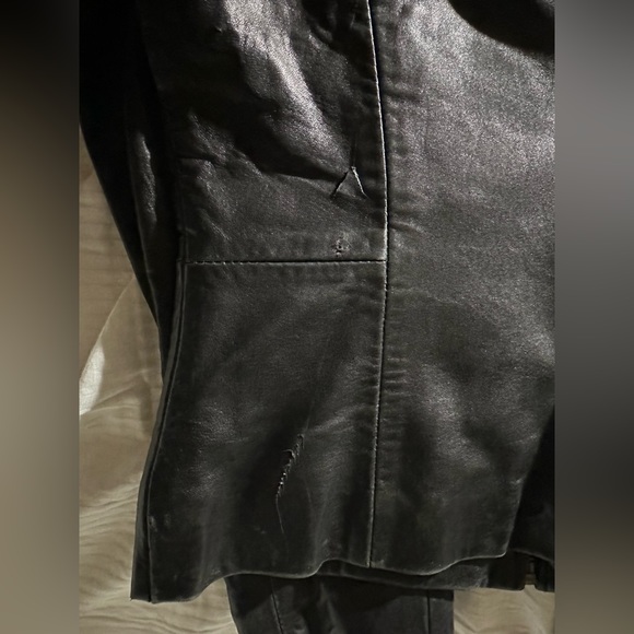 Marvin Richards Waist High Butter Smooth Size Small Leather Jacket - Picture 2 of 2